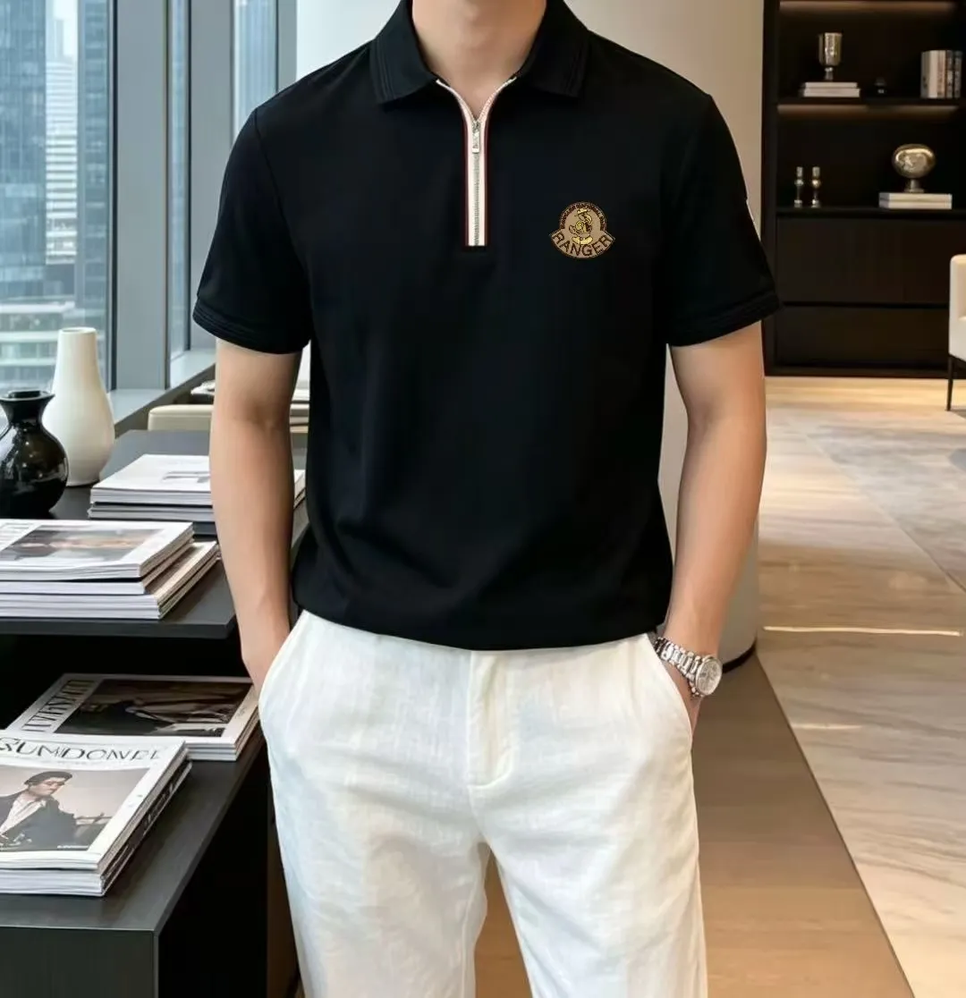 P125， 2026 Classic Versatile Polo T Breathable ！ ， ！ ！ ！Size：M-4XL